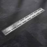 Линейный дренажный желоб Befliesbar из нержавеющей стали с сифоном, 70 см.