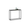 Betoonist disainkonsoollaud Console 100x80x30cm, must