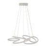 Glovy LED pendant light, integrated LED, Ø 55 × 120 cm