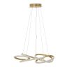 Glovy LED pendant light, integrated LED, Ø 55 × 120 cm