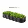 Kõrgpeenar VEVOR GM61003-240X60X27CM, 240 × 60 × 29 cm
