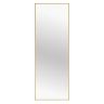 SONGMICS free-standing mirror, Gold, 160 × 50 cm