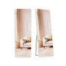 SONGMICS free-standing mirror, Rectangular, White, 160 × 50 cm