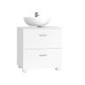 VASAGLE washbasin cabinet, Open compartments, 60 × 63.8 × 30 cm