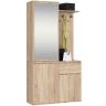 Esiku komplekt ENTRO, 3 ust, 1 sahtel, Tamme, 95 × 183 × 35 cm
