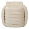 Pouf SOFTY, Sand, 45 × 45 × 45 cm