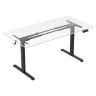 Adjustable height desk Mark Adler Xeno 4.5, Black, 82 × 13 × 36 cm