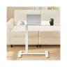 VASAGLE LSD600W01 height-adjustable desk, 2 cup holders, 70 × 65–102 × 40 cm