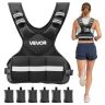 Reguleeritava raskusega vest VEVOR JS-VEST006-3, 6 raskustaskut, 410 × 400 × 70 mm