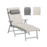 SONGMICS GCB024GZ02 sun lounger, 58 × 183 × 97 cm