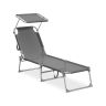 SONGMICS GCB194BZ02 sun lounger, 189 × 53 × 28.5 cm