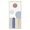 Wall decorative panel Colorful A, 37 × 84 × 2 cm