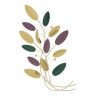 Wall decor panel Colorful, 59 × 98.4 × 3.8 cm