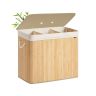 SONGMICS laundry basket, 72 l, 70 × 40 × 61 cm