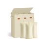 SONGMICS RLH013W01 Laundry Basket, 3 Compartments, 160 L, 64 × 33 × 75 cm