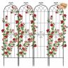 Aiavõred VEVOR EKHPJ220-4, 4 tk, Must, 52,5 × 220 cm