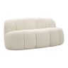 Sofa Ball, 2-seater, White, 145 × 69 × 80 cm