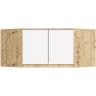 Kapi pealiskapp AkordV2 S100, 2 ust, 100 × 55 × 50 cm