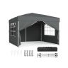 SONGMICS folding gazebo, 4 side walls, 300 × 300 × 260 cm