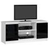 TV-alus RTV K120, valge/must
