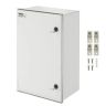 Стальная электромонтажная коробка NEMA 4X, 60x40x23 см, степень защиты IP66, водонепроницаемость.