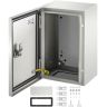 Стальная электромонтажная коробка NEMA 4X, 30x20x15 см, степень защиты IP66.