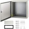 NEMA 4X terasest elektrikarp 40x40x20 cm, IP66 kaitseklass