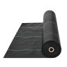 Umbrohutõrjevahend maastikule, 1,83x91,44 m, must, kootud PP