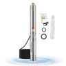 Sügavkaevuga sukeldatav roostevabast terasest pump, 550 W, 65 l/min, IP68