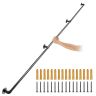 Süsinikterasest torust trepipiire, 243,8 cm, kandevõime 199,6 kg