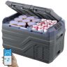 25 L kahetsooniline kaasaskantav autokülmik, 12 V kompressor