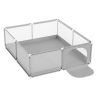 Children's playpen Tulano Cozy 28, Gray, 98 × 17 × 15 cm