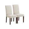 VASAGLE dining chair set, 2 pcs, 48 ​​× 100 × 58 cm