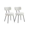 Dining chair set VASAGLE KDC110B01, 2 pcs, 59 × 82.5 × 48.5 cm