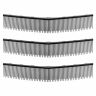 Murupühkija varuharjad VEVOR 919-002B, 3 tk, Mustad, 59,5 × 10,5 cm