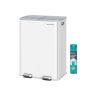Kitchen trash can SONGMICS LTB741B02, 2 × 30 l, 47.6 × 66.9 × 37.7 cm