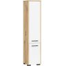 Vannitoakapp FIN 2D, 2 ust, pruun ja valge, 30 × 140 × 30 cm