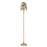 Candlestick Flowy, Gold, Ø 17 × 93 cm