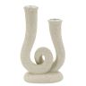 Candlestick Stons, Sand, 12 × 20 × 7 cm