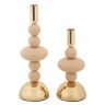 Candlesticks "Galaxy", 2 pcs, 10 × 22–30 × 10 cm