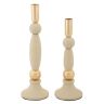 Set of candlesticks Strek, 2 pcs, 9.5 × 25 cm and 9.5 × 30 cm