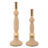 Set of candlesticks Strek, 2 pcs, 9.5 × 25 cm and 9.5 × 30 cm