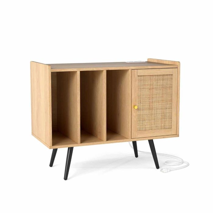 Kapp 80x40x65cm, helepruun/must värv
