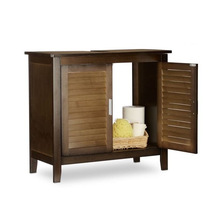 Vannitoa kapp 60x67x30cm., tumepruun