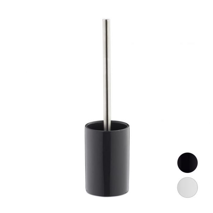 WC-hari 36x9,5cm, hõbedane/tumehall/must
