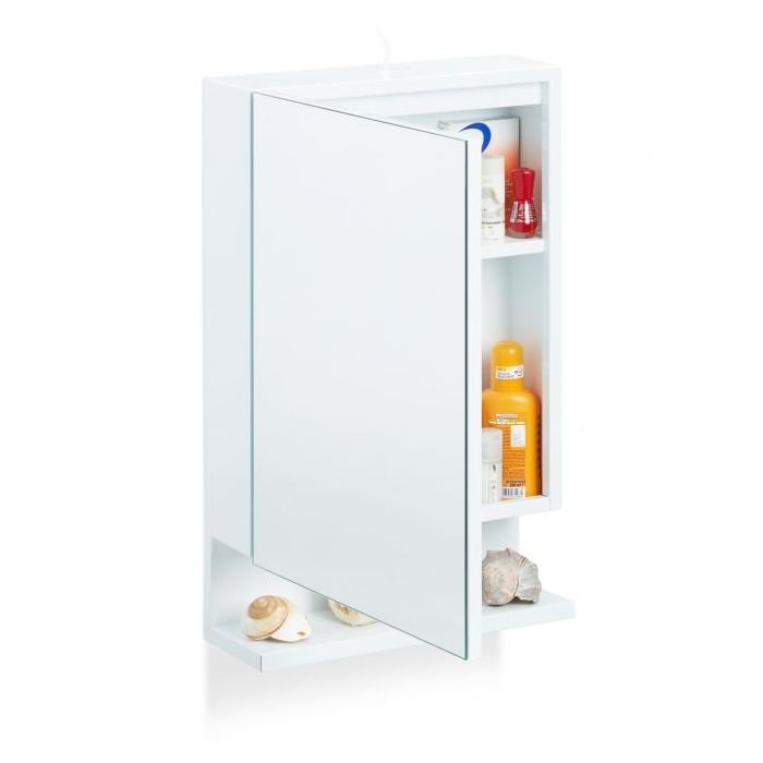 Rippvannitoa kapp 50x35x12cm., valge värv