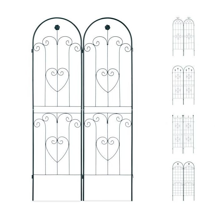 Komplektis 2 aiagrilli 180x50x1,5cm., tumeroheline
