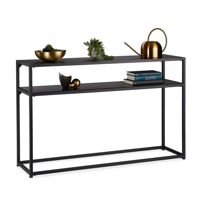 Elutoa avatud riiul 70x110x30cm., must värv