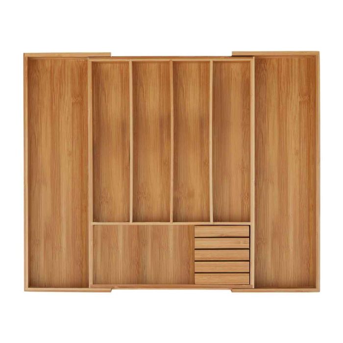 Söögiriistade kandik 5x32,5x44,5cm, helepruuni värvi