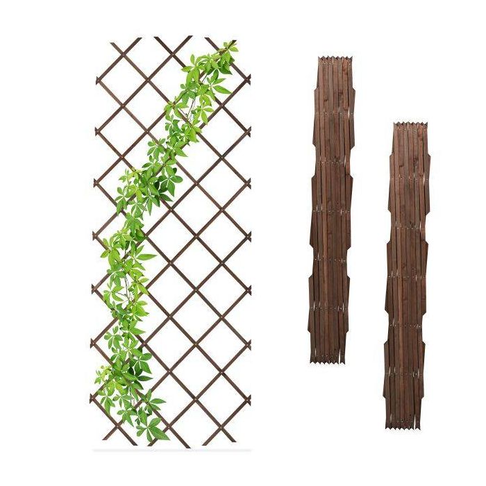 Komplektis 3 aiagrilli 180x90x1,5cm., pruuni värvi